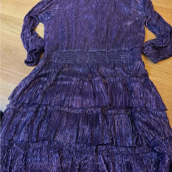 MSK Brand Purple Dress Size XL - Picture 3 of 8